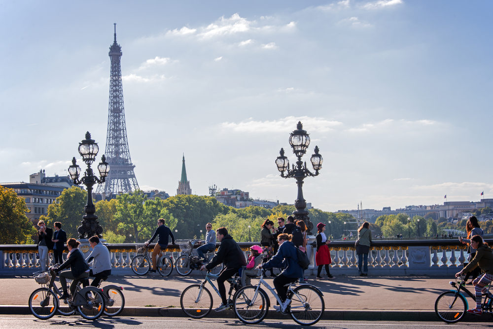 Velo vert online paris